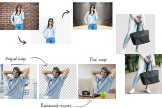 create transparent or white background