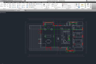 make technical 2d drawings in autocad