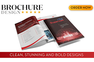 design a business brochure and catalog