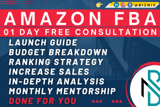 be your amazon fba consultant or private label fba coach VA