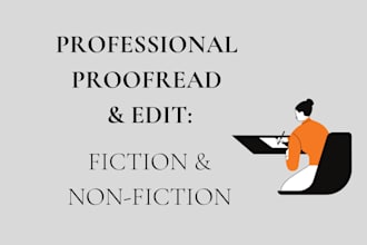 edit and proofread your book