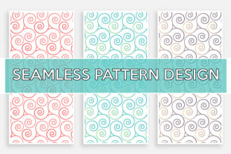 design fabric and  textile seamless pattern