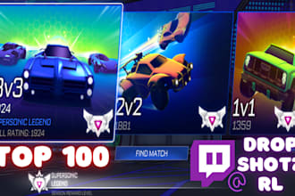 provide top 100 ssl rocket league coaching