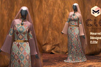 create professional 3d fashion designs and sewing patterns