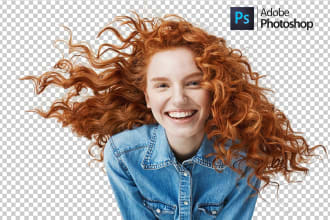 do hair masking and cut out image background remove quick
