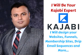 build your kajabi course website and sales funnel