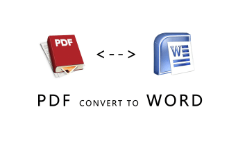 convert PDF to microsoft word document