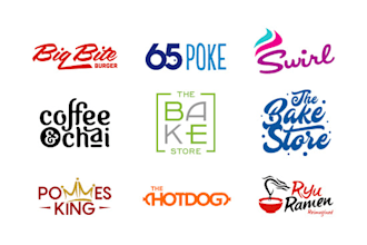 design professional fast food and restaurant logo