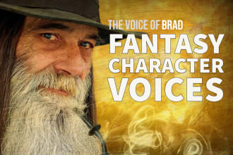 do fantasy character voice overs