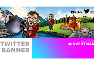create original custom twitter banner