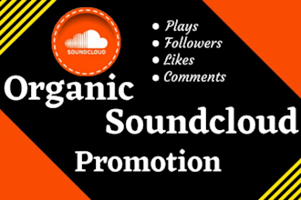 do organic soundcloud music promotion for your tracks