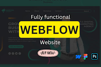 design fully functional webflow web design