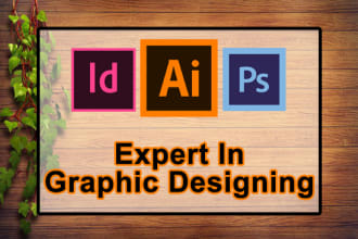 assist in adobe photoshop,  illustrator and indesign tasks