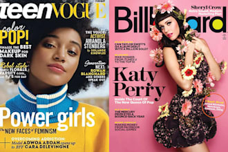 design amazing magazine cover in 3hrs