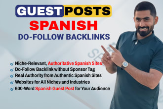 publish spanish guest post with do follow backlink on spanish sites