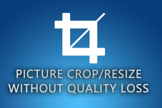 convert picture size without quality loss