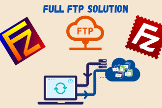 configure ftp server and auto backup