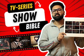 create a visual TV show bible based on your treatment or series synopsis