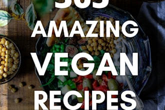 send 365 amazing vegan recipes