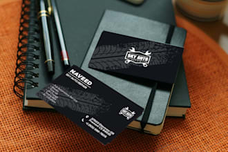 design professional business card and stationary