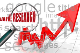 give long tail keywords, no competition, high traffic, easy to rank