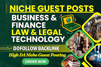 do da40 business, finance, technology, law guest post on niche site