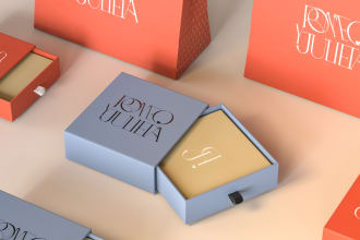 do product packaging design and 3d mockup rendering