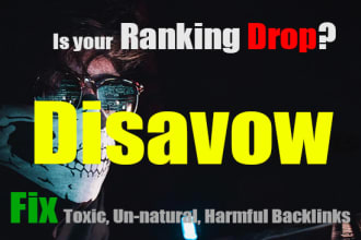 fix bad backlinks using the disavow technique