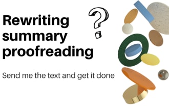 rewrite, proofread and summarize your text instantly