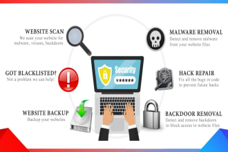 fix hacked website with virus and malware removal