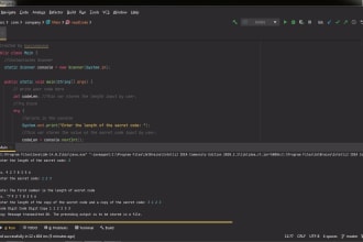 make projects and assignments in java or python