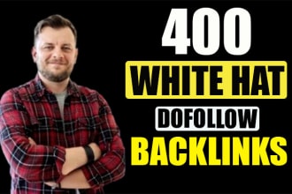 do manual high domain authority white hat SEO backlinks link building