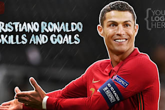create professional youtube sports or general thumbnails