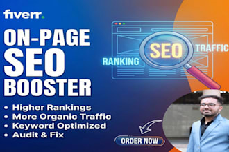 do on page optimizations for your site