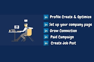 be your linkedin marketing manager