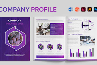 design business brochure company profile, flyer and proposal