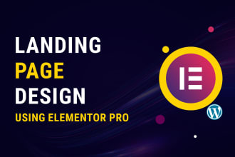 do responsive elementor pro landing page design