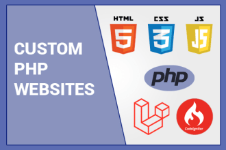 do custom php websites