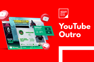 make perfect youtube custom end card screen outro video for channel