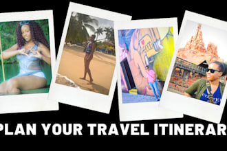 plan a research itinerary for your vacation or travel