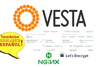 install and setup vesta,myvesta,hestia control panel on your server