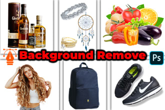 do superfast background remove white or transparent change cutout clipping path