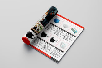 design catalog or product catalog, lookbook, magazine, cover