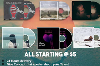 design professional album cover and cd cover art