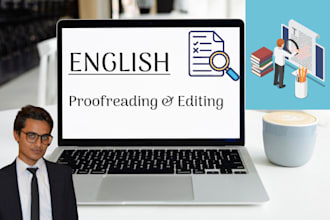 proofread and edit english writing