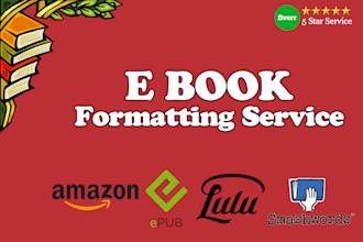 do kindle, ebook, createspace and book formatting