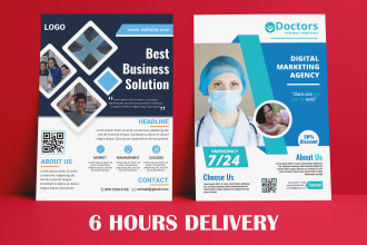 design business,food,party and event flyer for you in 6 hours