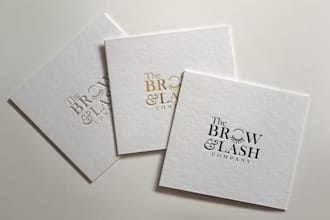 fashionable luxury cosmetics beauty salon spa logo