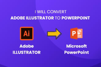 convert ai illustrator to powerpoint template