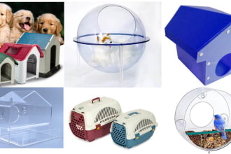 custom pet supplies cage food containers stairs carrier toys